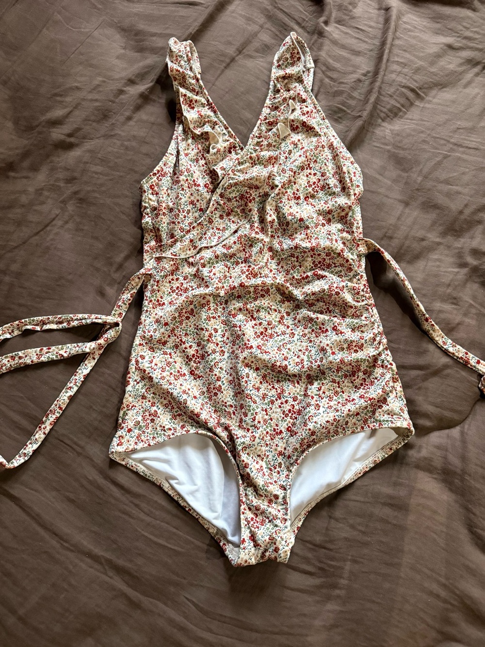 Jessica Rey One-Piece Full Coverage Swimsuit Grace in Petite Garden w/ Skirt♥️💕 - Picture 4 of 16
